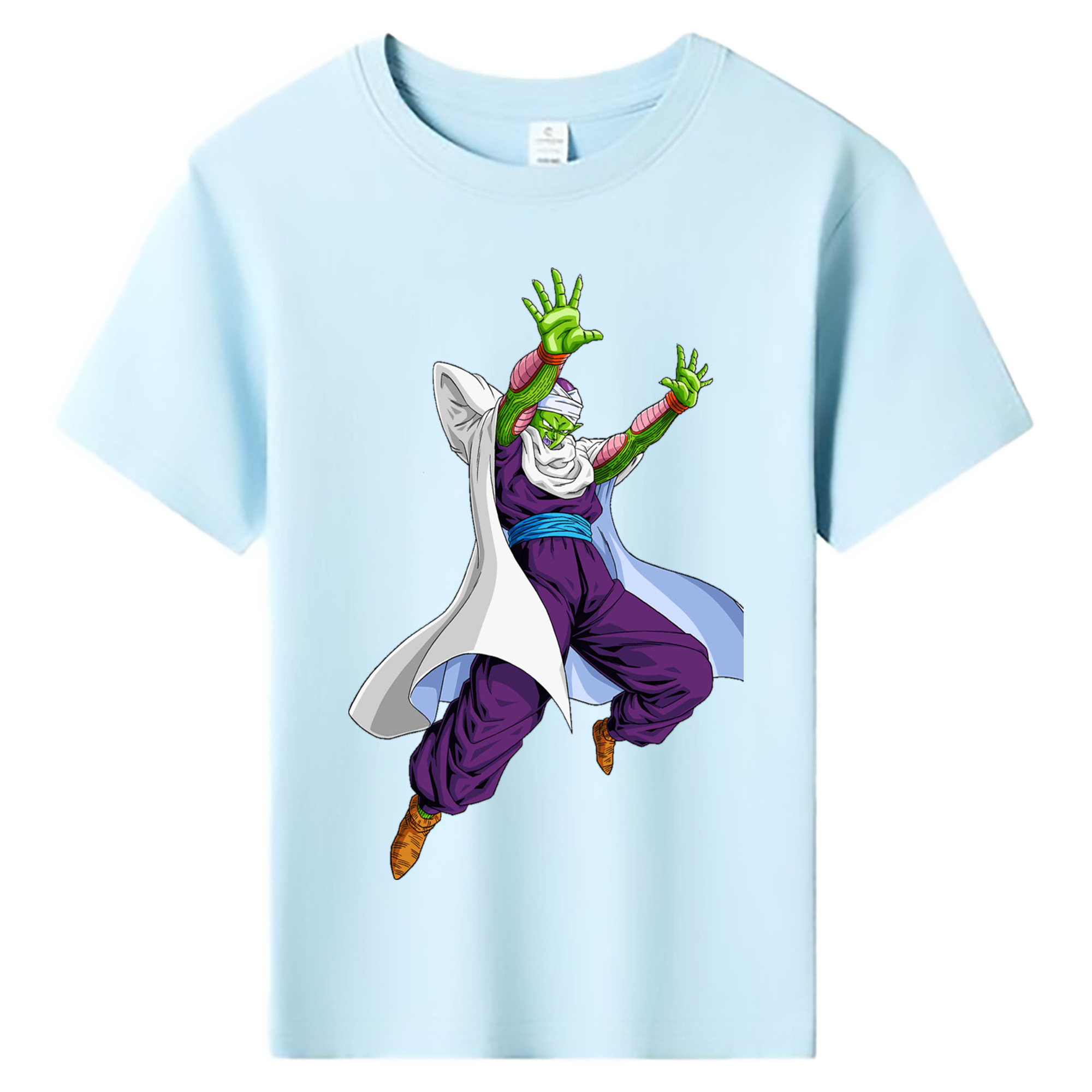 （画像用） ドラゴンボール ピッコロ DRAGON BALL Piccolo 綿100％キッズTシャツ（フロントプリント）